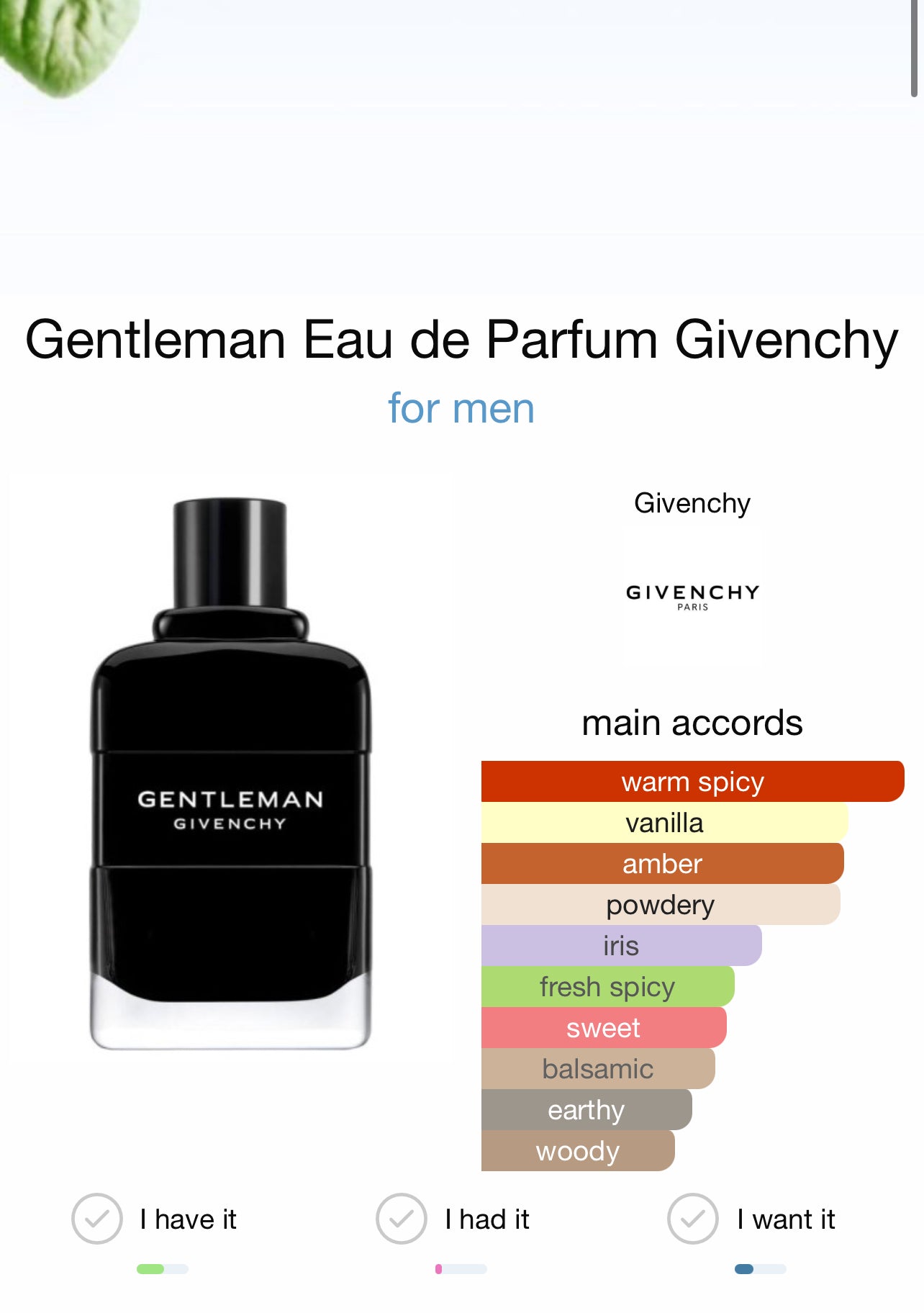 Givenchy Gentleman edp