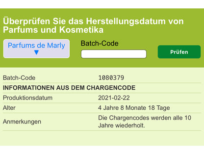 Parfums de Marly Layton 2021 (Old Batch: 1080379 )