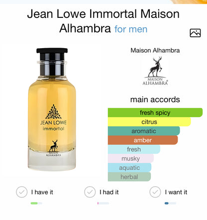 Maison Alhambra Jean Lowe Immortal