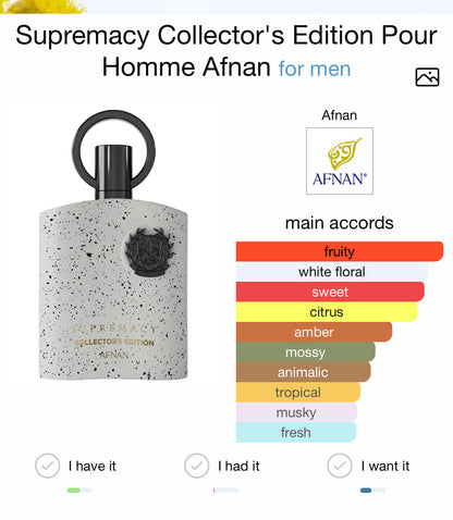 Afnan Supremacy Collector's Edition