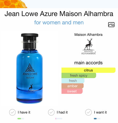 Maison Alhambra Jean Lowe Azure