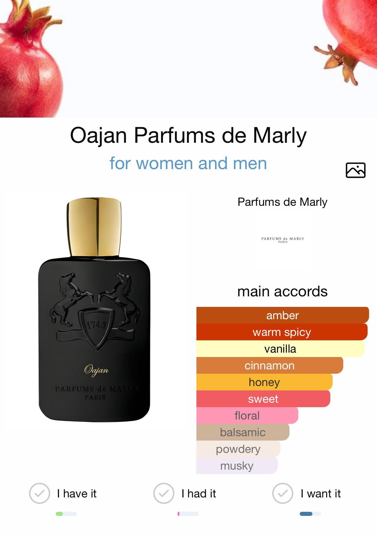 Parfums de Marly Oajan