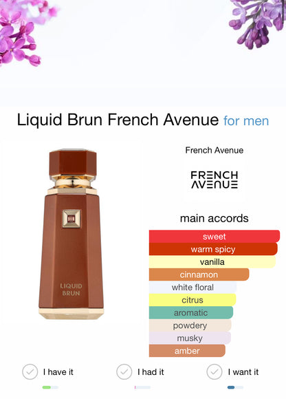 French Avenue Liquid Brun